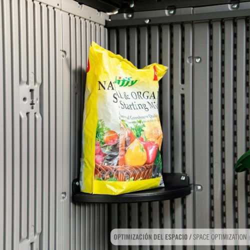 Redskabsskur Lifetime 207 × 228 × 354 cm - grå