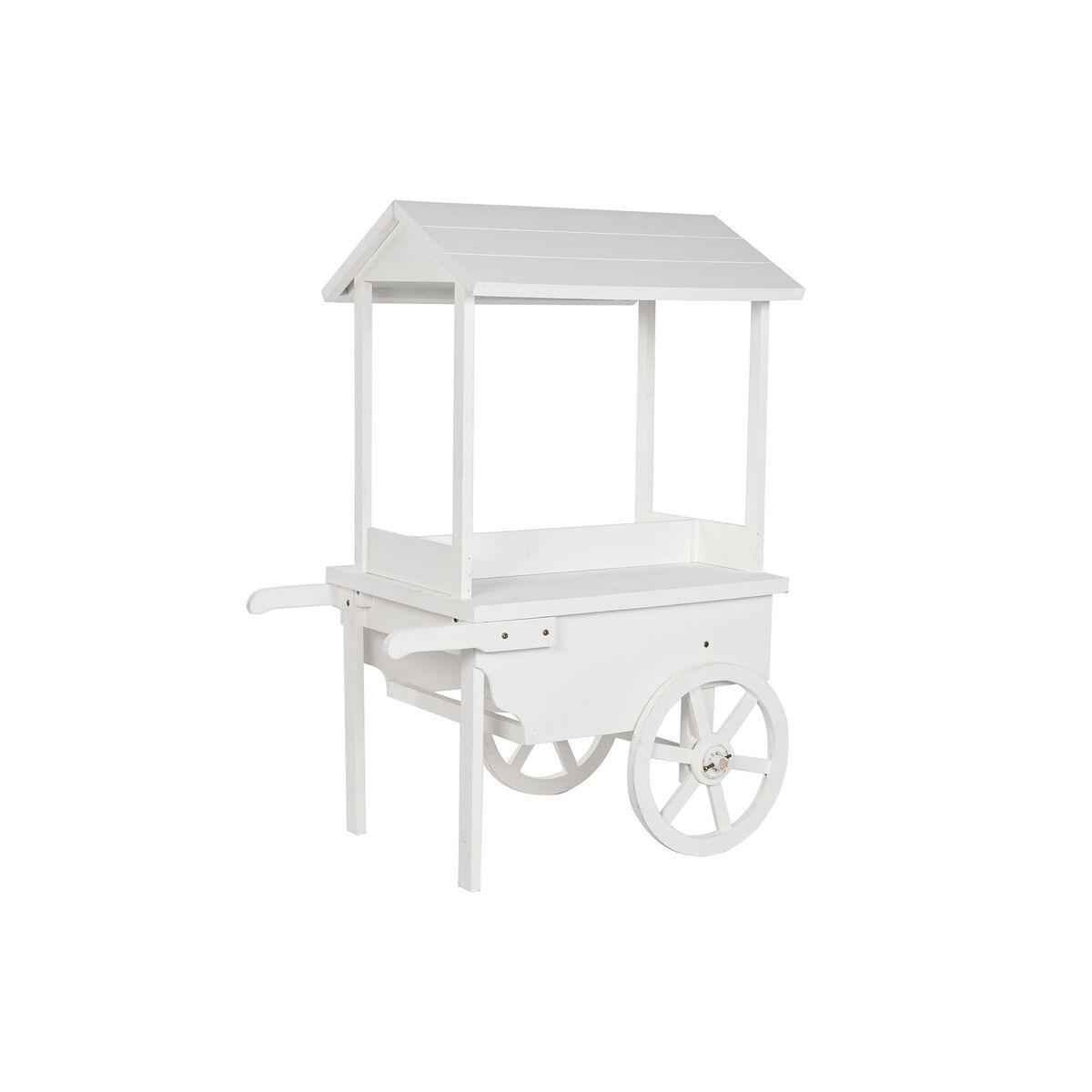 Havevogn Home ESPRIT Hvid 85 x 51 x 114 cm