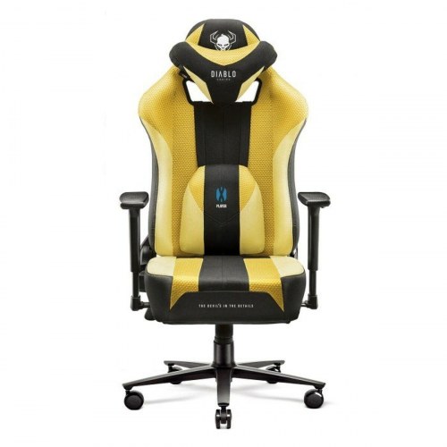 Diablo Chairs Diablo X-PLAYER 2.0 KING gaming-stol - gul/sort