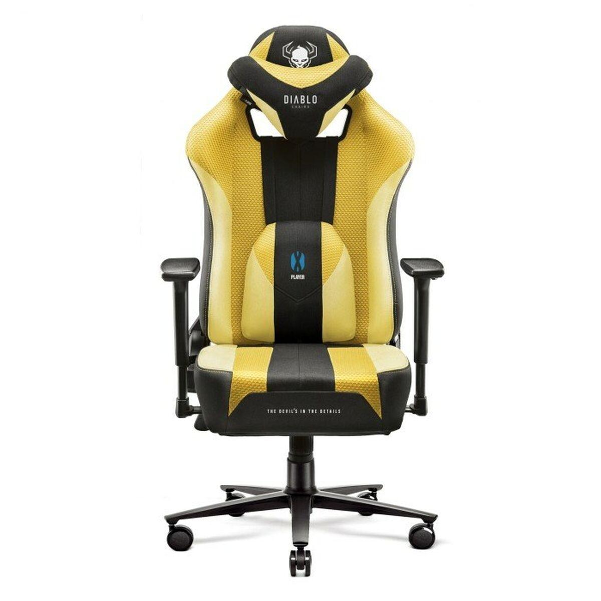 Diablo Chairs Diablo X-PLAYER 2.0 KING gaming-stol - gul/sort