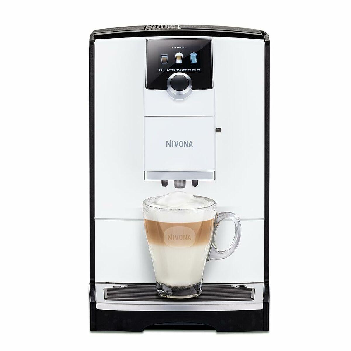 Superautomatisk kaffemaskine Nivona CafeRomatica 796 Hvid Sort 1455 W 15 bar 250 g 2,2 L