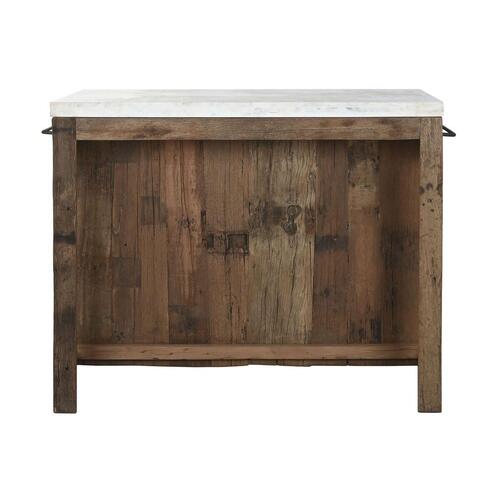 Køkken møbler Home ESPRIT Hvid Natur 120 x 60 x 97 cm 131 x 61,5 x 97 cm
