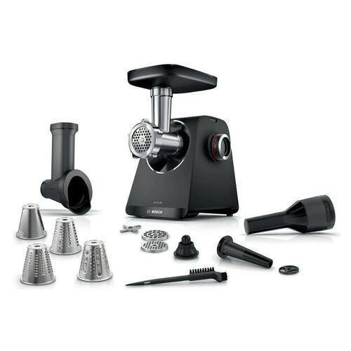 Kødhakker BOSCH MFWS440B Sort Sølvfarvet Plastik 1900 W 2,5 Kg/min