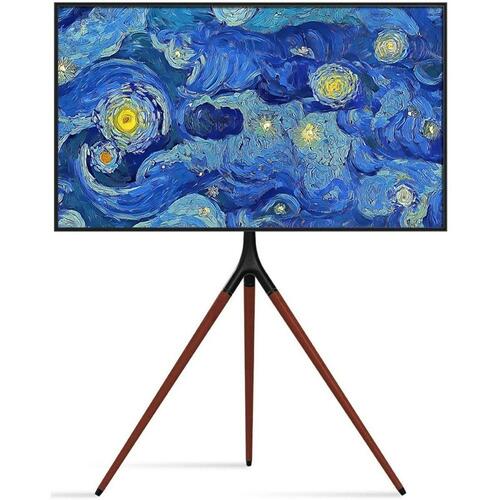 Techly gulvstativ til TV 65" - max 32 kg, VESA 200×200 til 600×400