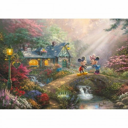 Puslespil 500 brikker - Devir Disney, multifarvet