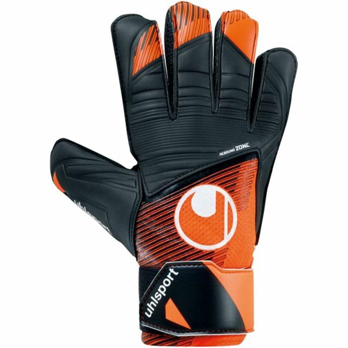 Målmandshandsker Uhlsport Starter Resist+ Fluo Sort Voksne