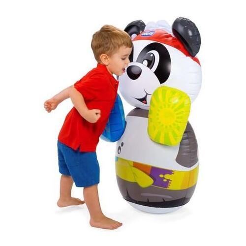 Boksebold med oppustelig fod til børn Panda Chicco med lyd (60 x 91 x 30 cm)