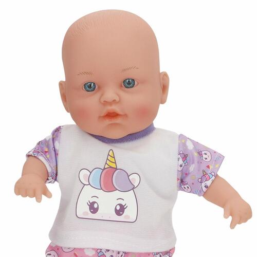 Baby dukke sæt 21 × 32 × 9,5 cm - 4 enheder, multifarvet