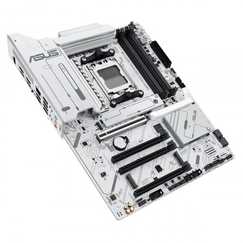 Asus X870 MAX Gaming WiFi7 W bundkort - AMD AM5, ATX, hvid