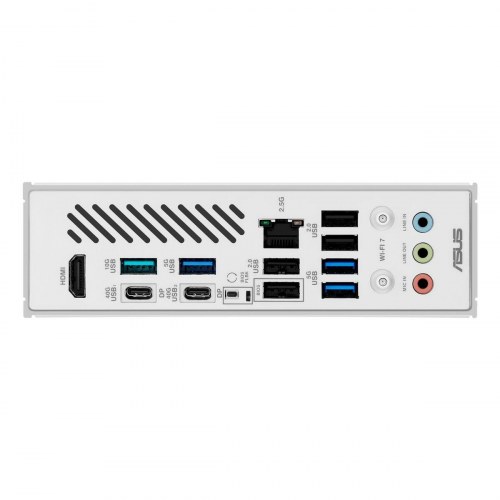 Asus X870 MAX Gaming WiFi7 W bundkort - AMD AM5, ATX, hvid