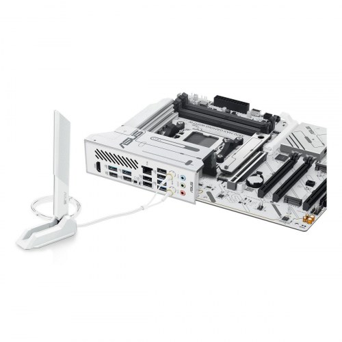 Asus X870 MAX Gaming WiFi7 W bundkort - AMD AM5, ATX, hvid