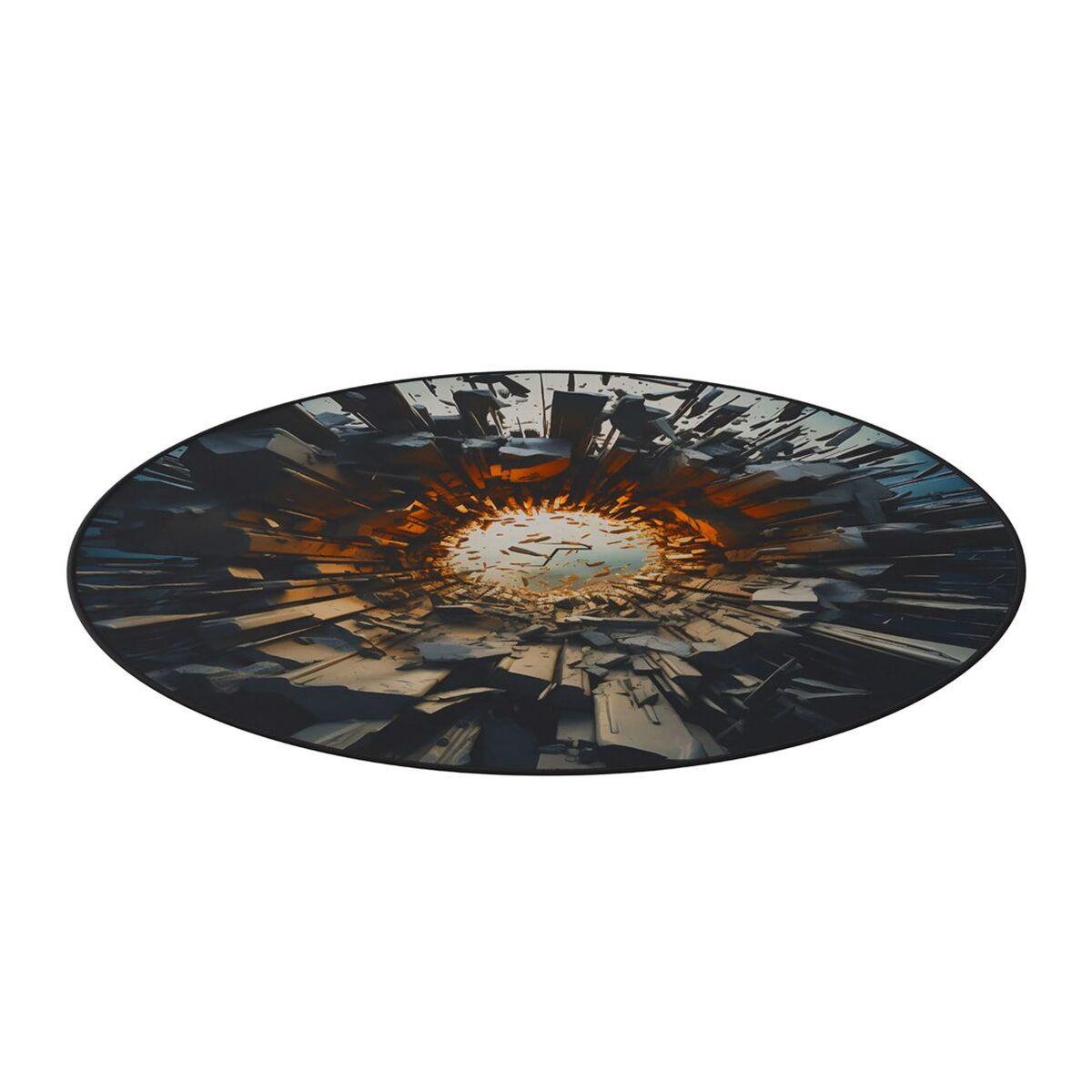 Gaming måtte Huzaro HZ-FLOORMAT 5.0 Sort Gummi