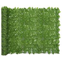 Altanafskærmning 500x150 cm grønne blade