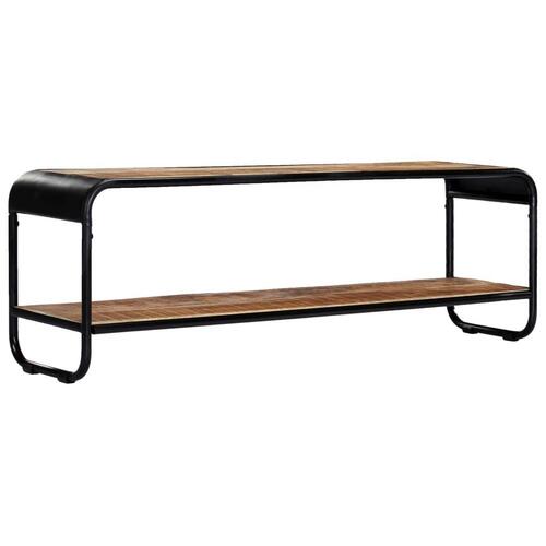 Tv-skab 120 x 30 x 40 cm massivt ru mangotræ