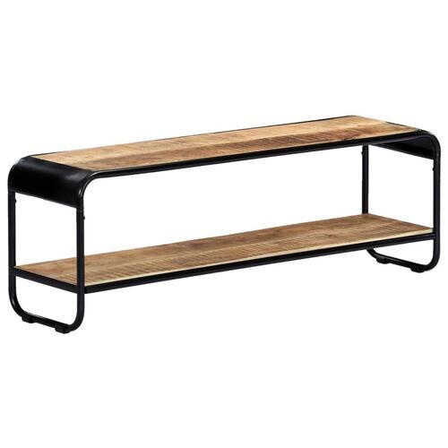 Tv-skab 120 x 30 x 40 cm massivt ru mangotræ
