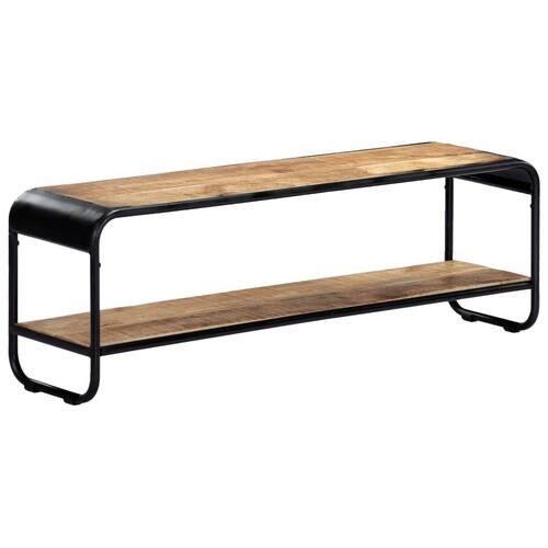 Tv-skab 120 x 30 x 40 cm massivt ru mangotræ