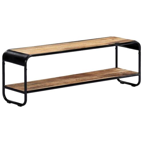 Tv-skab 120 x 30 x 40 cm massivt ru mangotræ