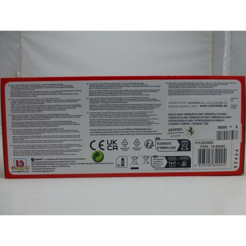 Fjernstyret bil Ferrari - 13 × 6,5 × 7,5 cm (pakke med 6)