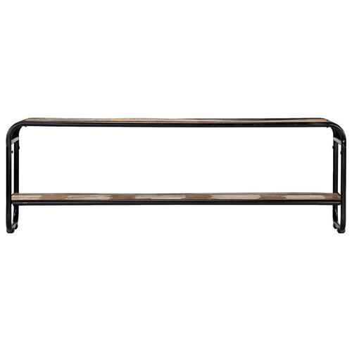 Tv-skab 120x30x40 cm massivt genbrugstræ