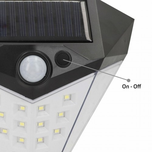 Aktive solcellelampe med bevægelsessensor - 15 × 15 × 7 cm (6 stk.)