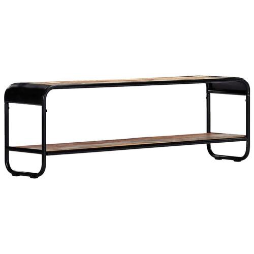 Tv-skab 120x30x40 cm massivt genbrugstræ