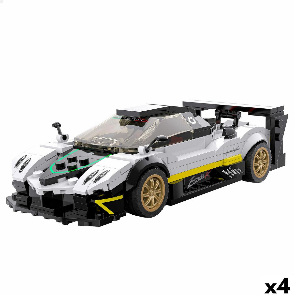 Rastar konstruktionssæt - Pagani bil, 1:28, 387 dele (4 stk.)