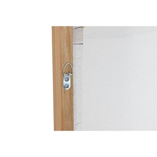 Maleri på lærred - abstrakt, brun/sort/beige, 123 × 123 cm (sæt á 2)