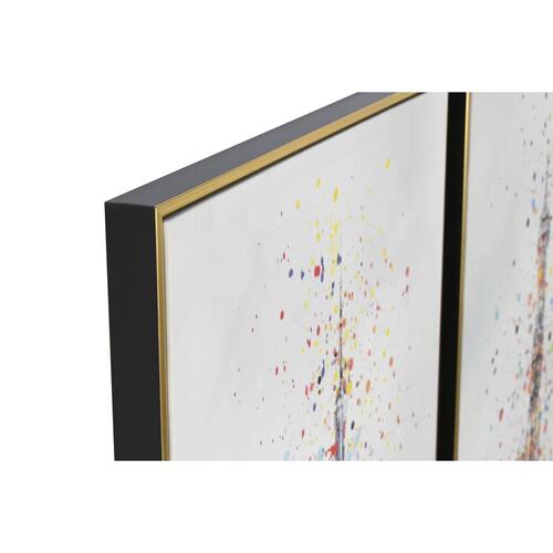 Lærredsmaleri - Paris & New York, 62,5 × 122,5 cm