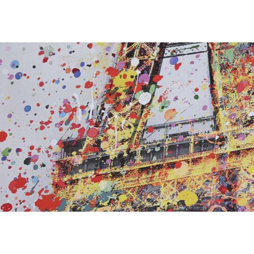 Lærredsmaleri - Paris & New York, 62,5 × 122,5 cm