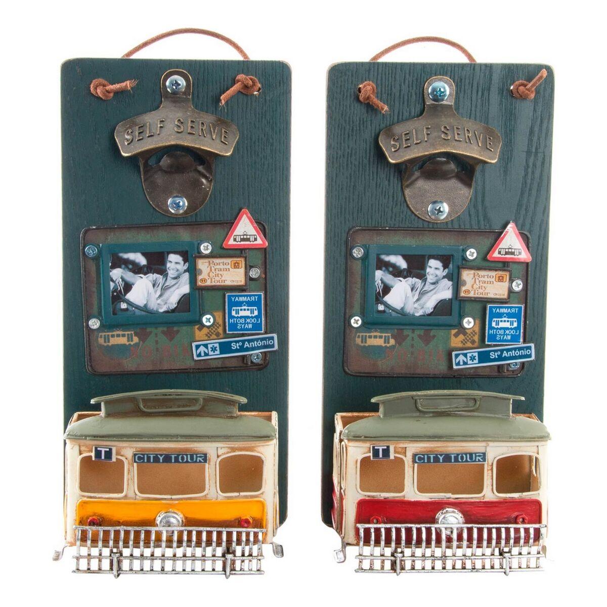 Self Serve oplukker i træ og metal - 2 stk. (26 × 12 × 9 cm)