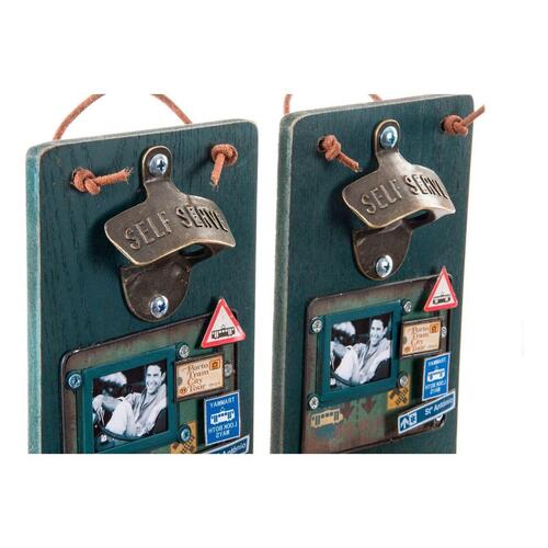 Self Serve oplukker i træ og metal - 2 stk. (26 × 12 × 9 cm)