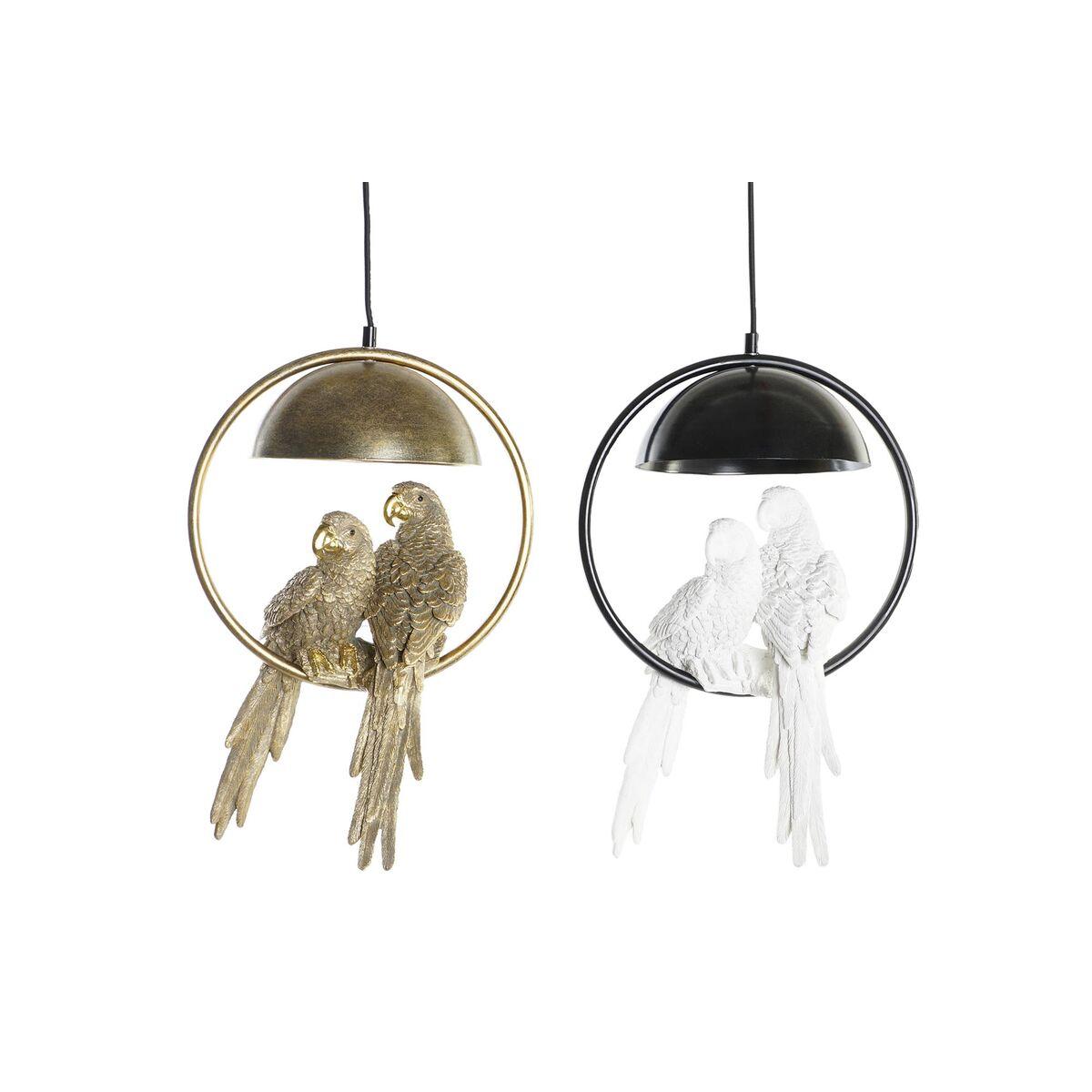 Loftslampe Dkd Home Decor Gylden Hvid 220 V 50 W 29 5 X 22 X 44 5 Cm 2 Enheder