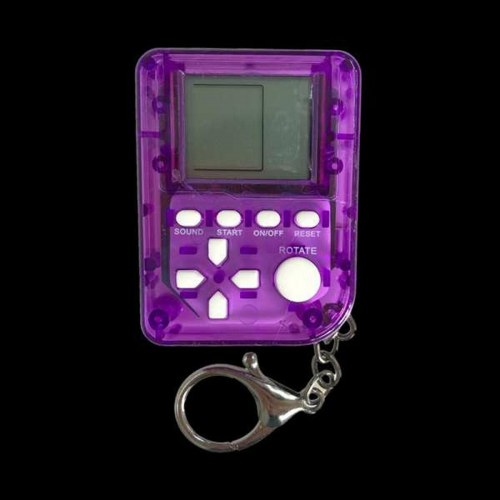 Comansi transportabel mini retro-spillekonsol (nøglering)