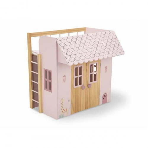 Arias Miniature Hus - Nature seng-hus til dukker, 50 × 39 × 50 cm