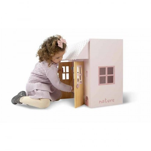 Arias Miniature Hus - Nature seng-hus til dukker, 50 × 39 × 50 cm