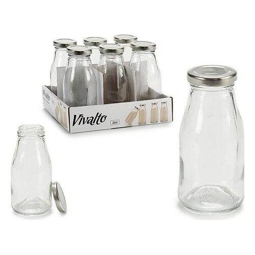 Glasflaske 250 ml (6 x 12,5 x 6 cm) (1 uds)