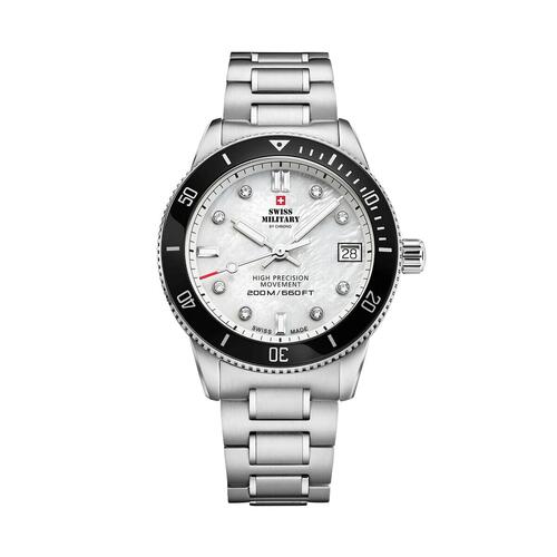 Herreur Swiss Military Chrono SM34089.03 Sølvfarvet