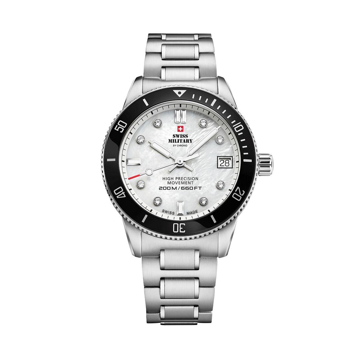 Herreur Swiss Military Chrono SM34089.03 Sølvfarvet