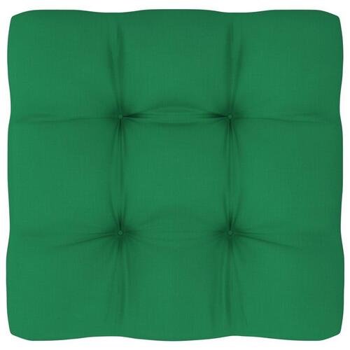 Hynde til pallesofa 50x50x12 cm grøn