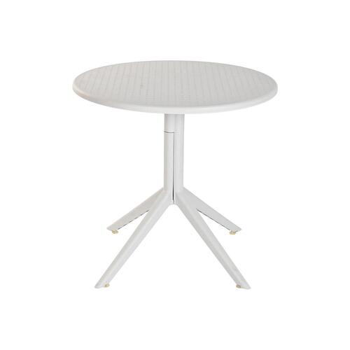 Spisebord Home ESPRIT Grå Metal polypropylen 80 x 80 x 75 cm