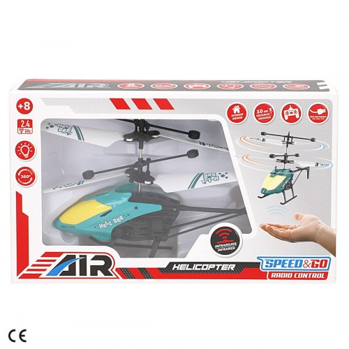 Fjernstyret helikopter - pakke med 6 stk.