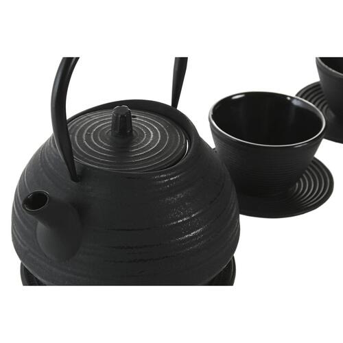 Tekande - sort, rustfrit stål/jern, 800 ml