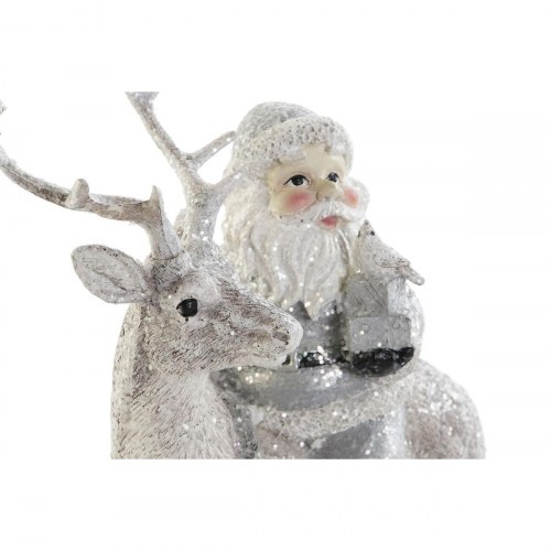 Julepynt - Multifarvet rensdyr, 17,5 × 9 × 23 cm (sæt af 2)