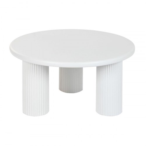 Sofabord - hvid, 75 x 75 x 40 cm