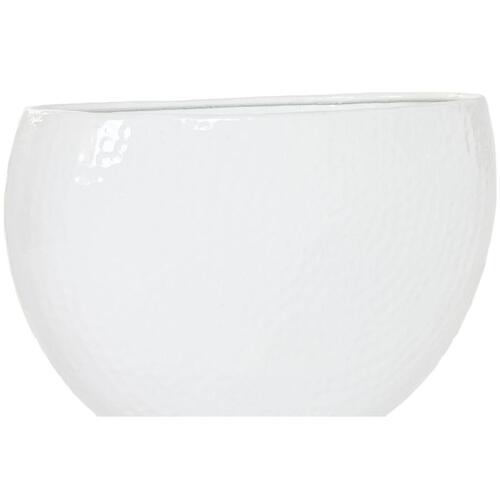 Urtepotte Home ESPRIT Hvid Aluminium 54 x 24 x 36 cm 54 x 25 x 36 cm (5 enheder)
