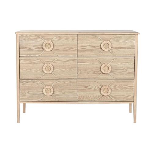 Kommode - Natur, romantisk design, 120 × 40 × 90 cm