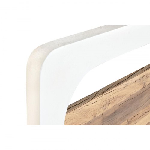 Sengegavl - genbrugt træ og mangotræ, 150 × 130 cm