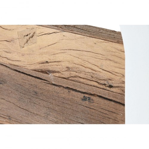 Sengegavl - genbrugt træ og mangotræ, 150 × 130 cm