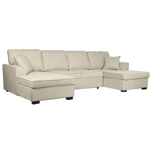 Sovesofa - sand, moderne 298 × 154 × 92 cm