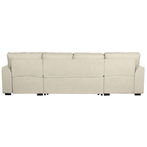 Sovesofa - sand, moderne 298 × 154 × 92 cm